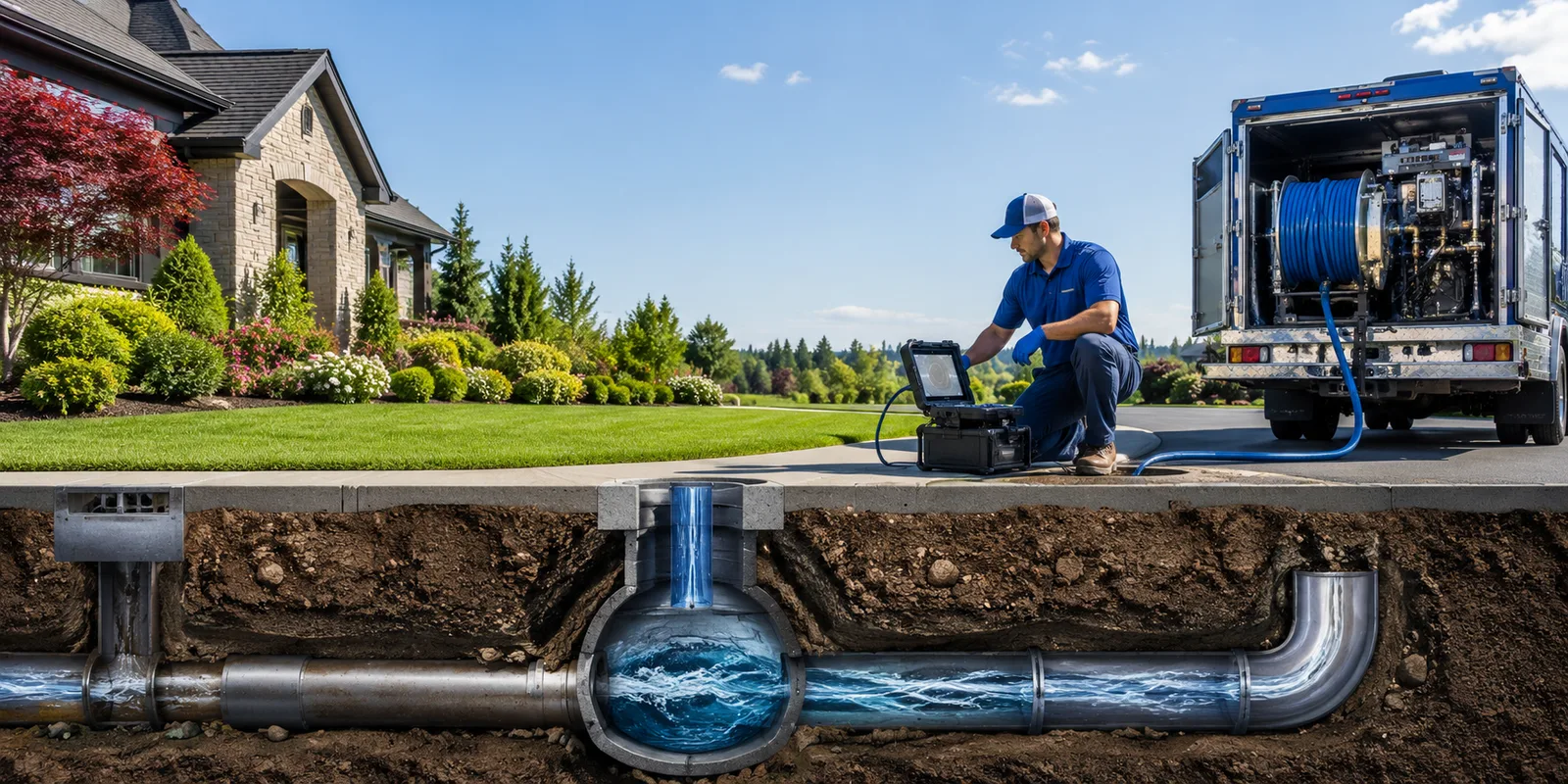Drainage restoration information for Powhattan, KS